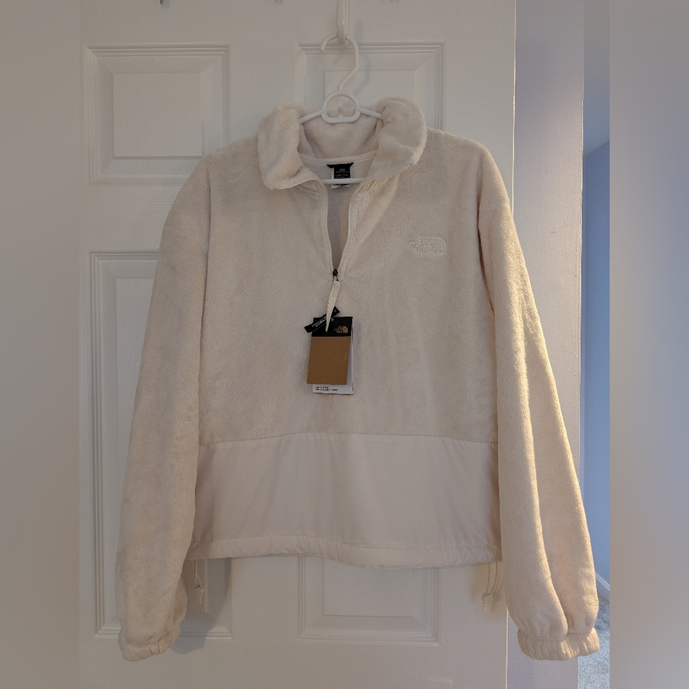 The North Face Women's Novelty Osito Jacket White Dune Large